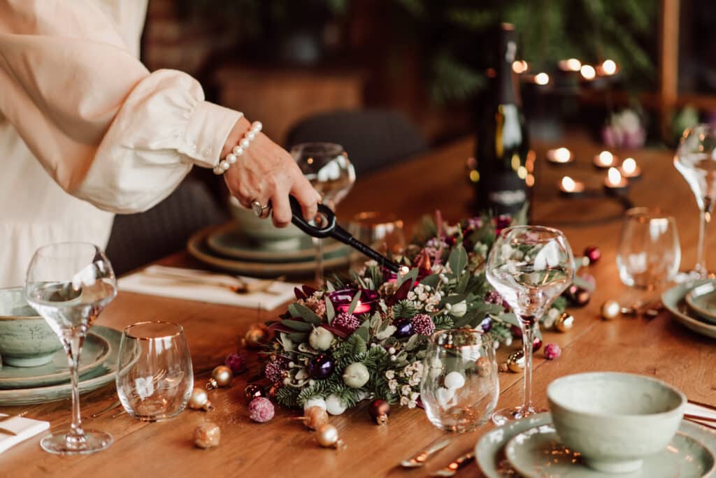 kerststuk carola